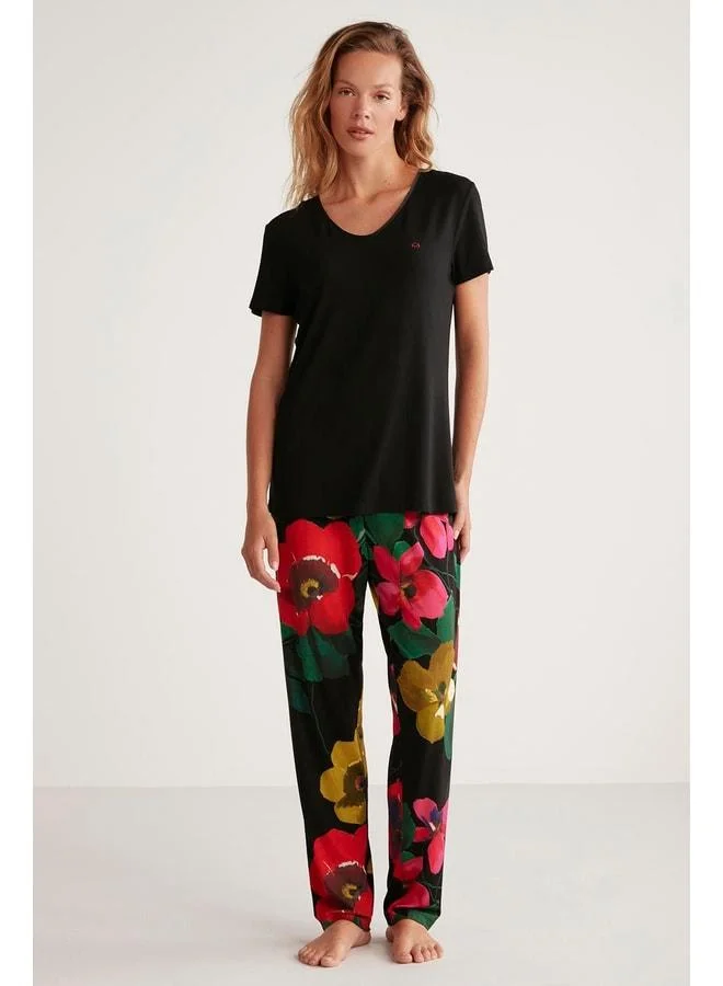 Penye Mood Comfort Mood Pajama Set.