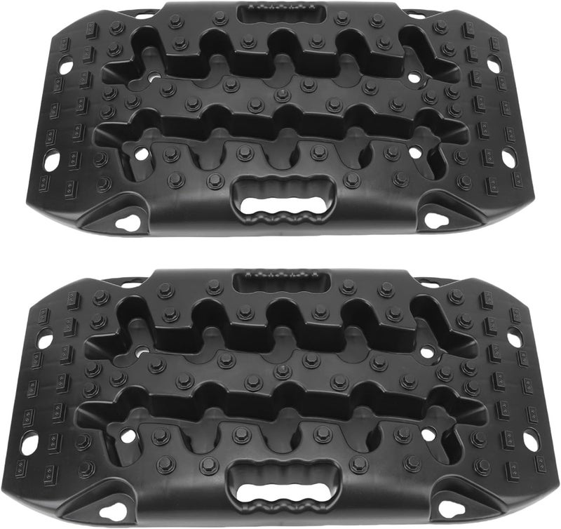 [Fresh modern design] Offroad Traction Boards, 2PCS Flexible HDPE Recovery Tracks with Array Teeth for Mud Sand Snow, Includes Storage Bag Easy to carry KSA approved quality Easy for adults & kids Only few left in stock Category flagship Great for gift & personal use One-time only offer Improve daily life Ideal for Gulf daily life Multi functional Brand new goods batch Fit Saudi festive occasions Indoor & outdoor suitable Match Saudi living habits Top sales leader Money saving choice Fit multiple scenarios End season clearance Quick delivery Riyadh Jeddah Great for home & trips New launch Well reviewed by Saudi buyers Huge sales volume This year new model - Image 2