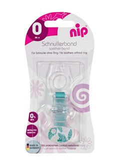 nip Soother Band With Ring, Blue  - Image 2