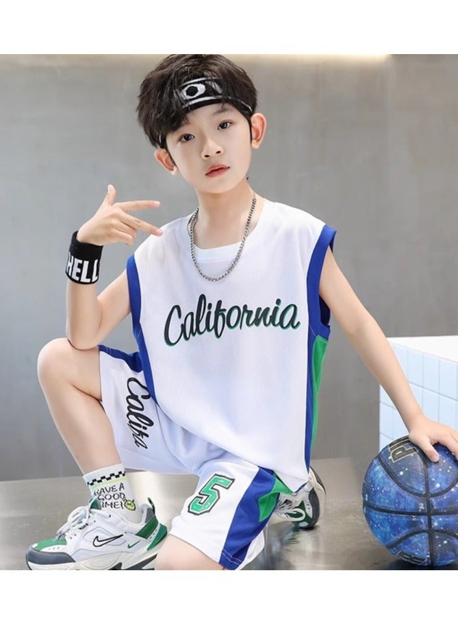 KUYING New Children's Basketball Suit Set  - Image 5