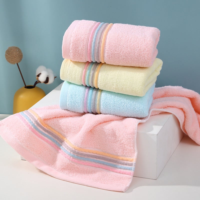 Pure Cotton Towel Household Adult Absorbent Face Wash Couple Face Towel Non-Shedding Company Labor Protection Gift Towel - Image 4