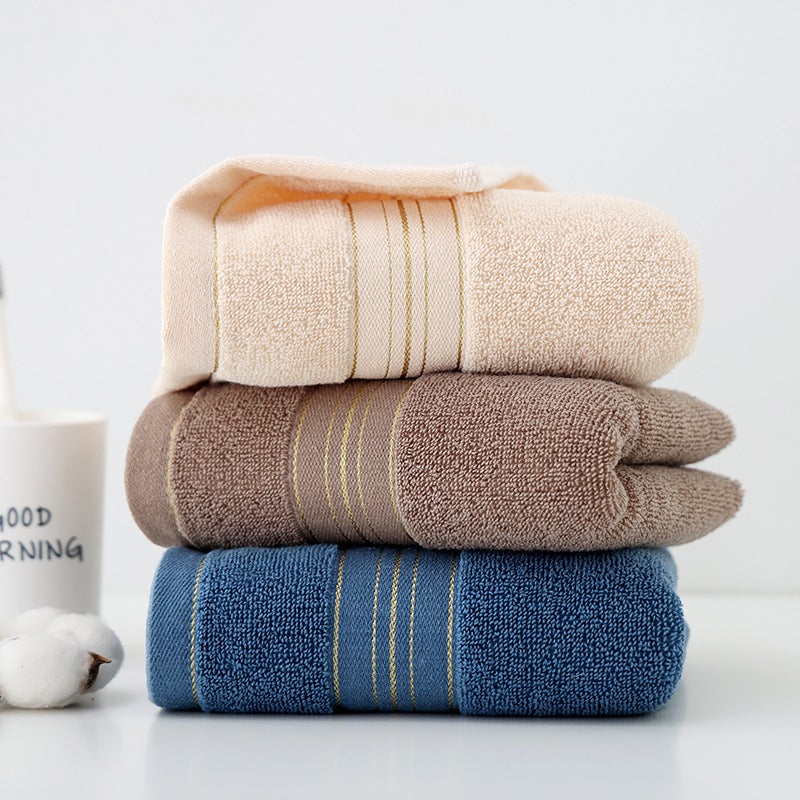 Pure Cotton Towel Household Adult Absorbent Face Wash Couple Face Towel Non-Shedding Company Labor Protection Gift Towel - Image 5