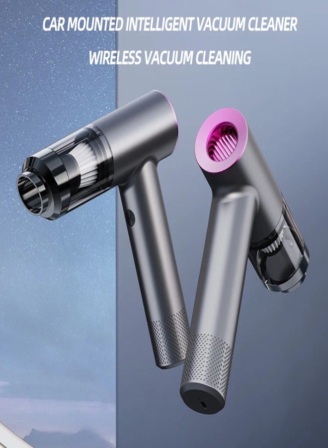 AROAQ High-Power Handheld Car Vacuum Cleaner Wireless Brushless Motor Strong Suction Dual Use for Home & Car Long Battery Life - Image 2