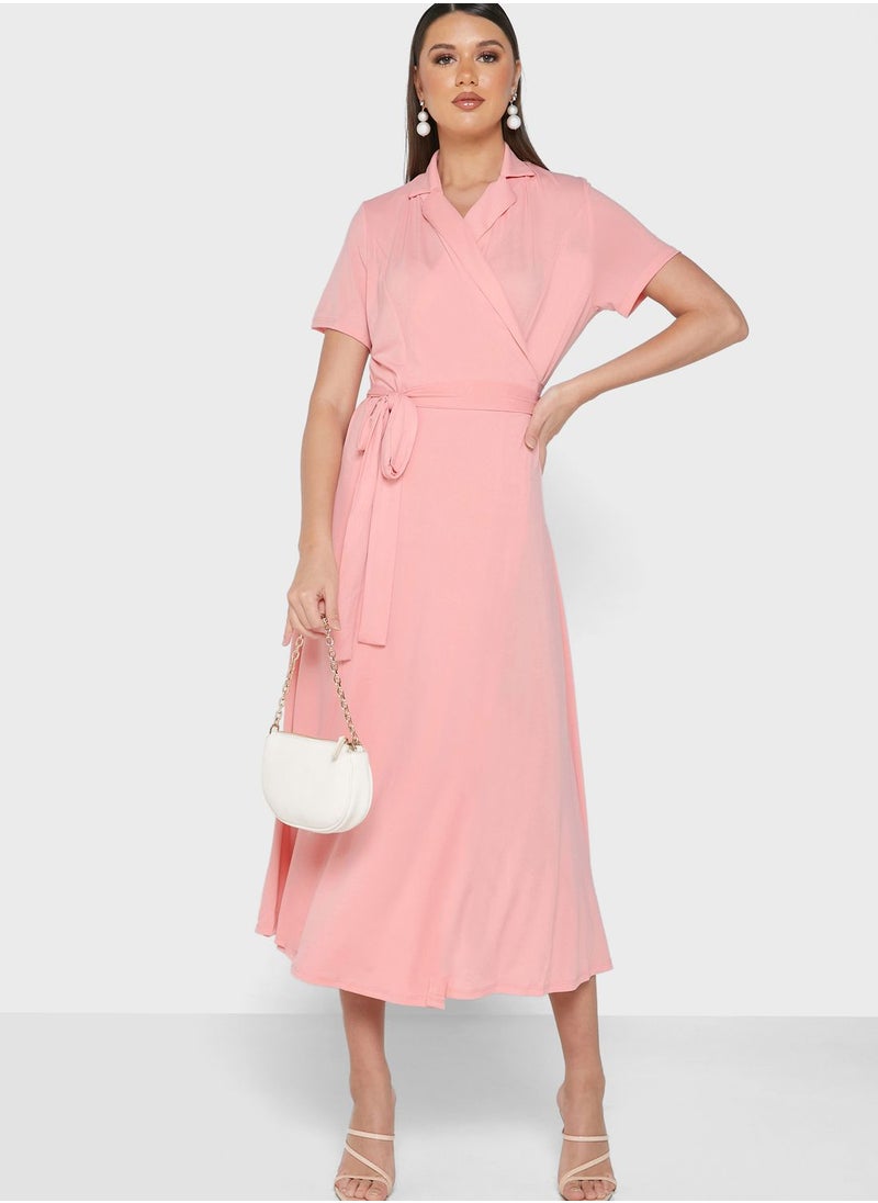 Soft Wrap Dress