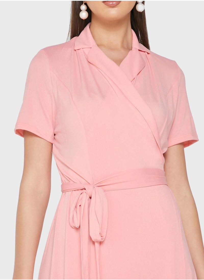 Soft Wrap Dress