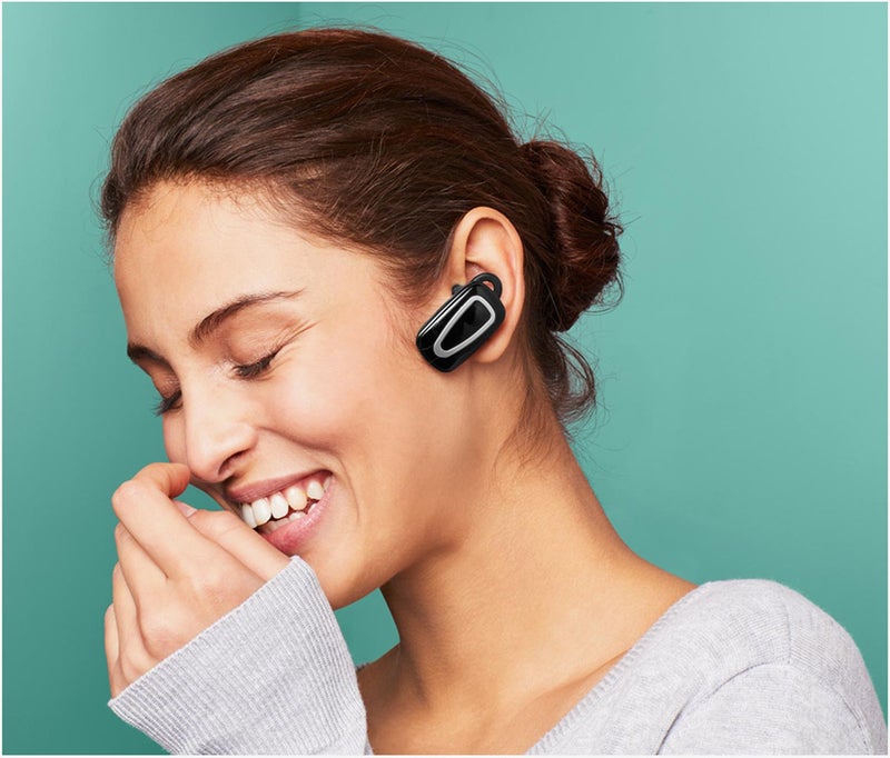 Tchibo 2 in 1 Bluetooth Headset, Black - Image 1