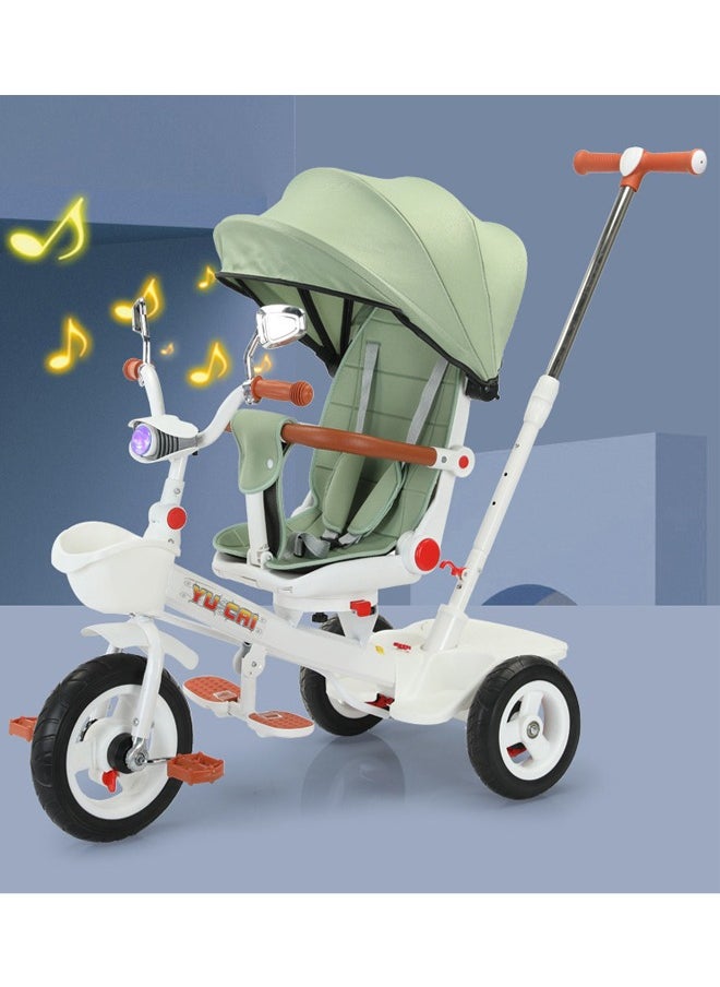 Multifunction Kids Tricycle，Baby Tricycle With Music for Toddlers Ages 1-6