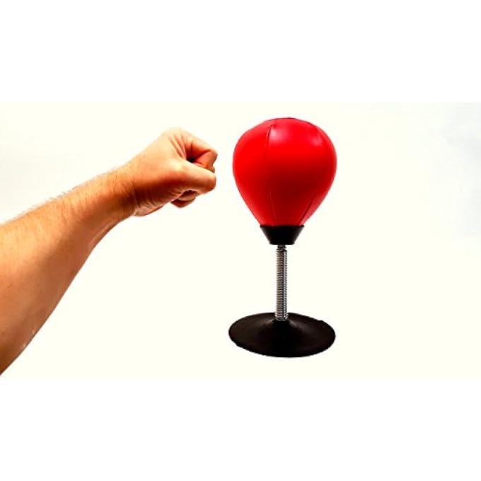 Barwench Games ' Desktop Punch Ball Stress Buster, Including Pump! - Image 5