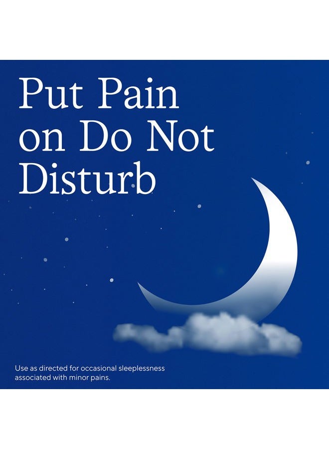 Aleve حبوب مساعدة النوم PM مع مسكن للألم، نابروكسين صوديوم وديفينهيدرامين HCl، لليل، 120 حبة - Image 4