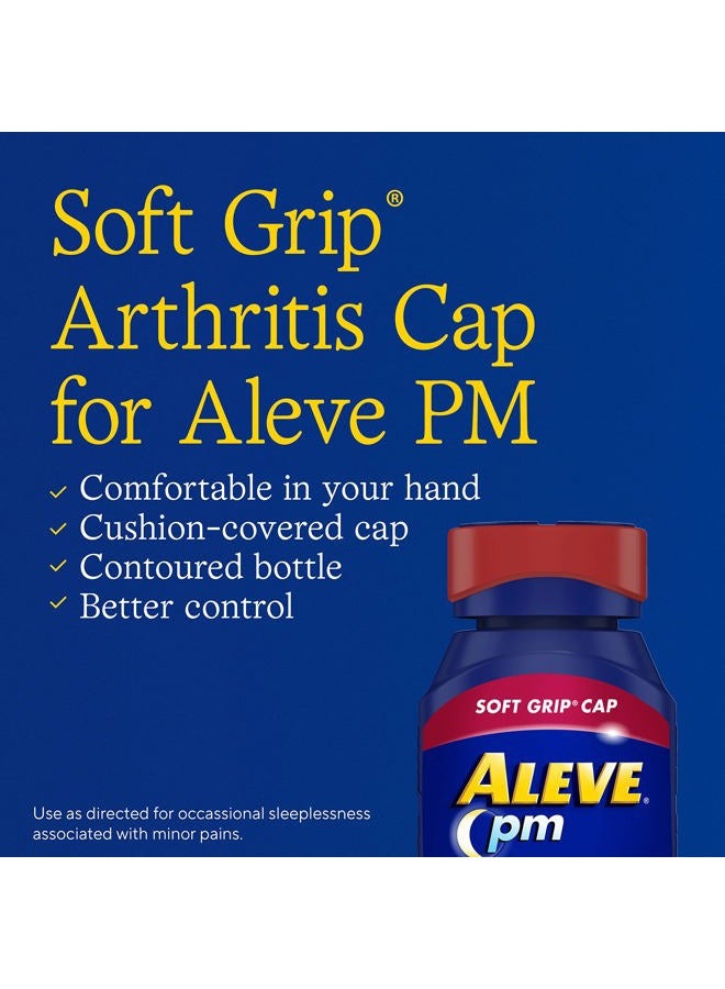 Aleve حبوب مساعدة النوم PM مع مسكن للألم، نابروكسين صوديوم وديفينهيدرامين HCl، لليل، 120 حبة - Image 5