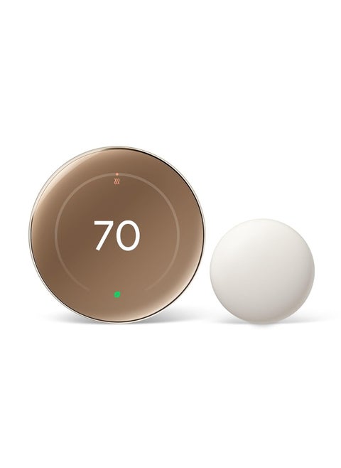 Google Nest Learning Thermostat (4th Gen) with Nest Temperature Sensor (2nd Gen)