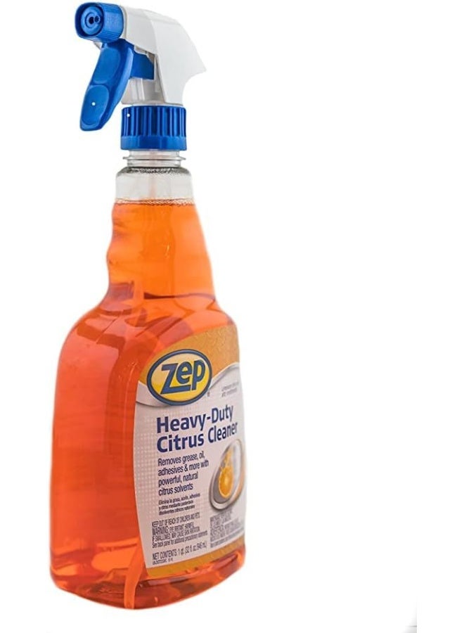 ZEP Heavy-Duty Citrus Degreaser 32 Ounces ZUCIT32 - Image 1
