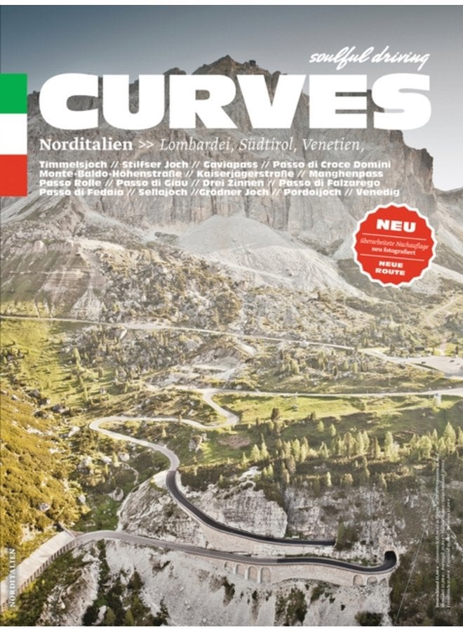 Curves Northern Italy Lombardy South Tyrol Veneto - Paperback