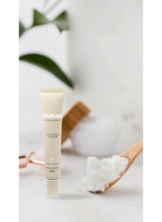 Kawar Dead Sea Antiaging Face & Neck Cream Hyaluronic Acid Collagen Niacinamide Antiwrinkle Moisturizer For Women & Men 1 Oz - Image 4