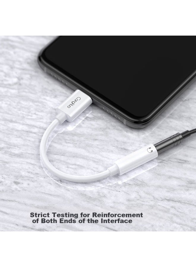 CangHua Type-c To 3.5mm Audio Adapter Usb-c Headphone Converter For Xiaomi 12/11/huawei Mate40pro/p50 Android Phones - Image 3