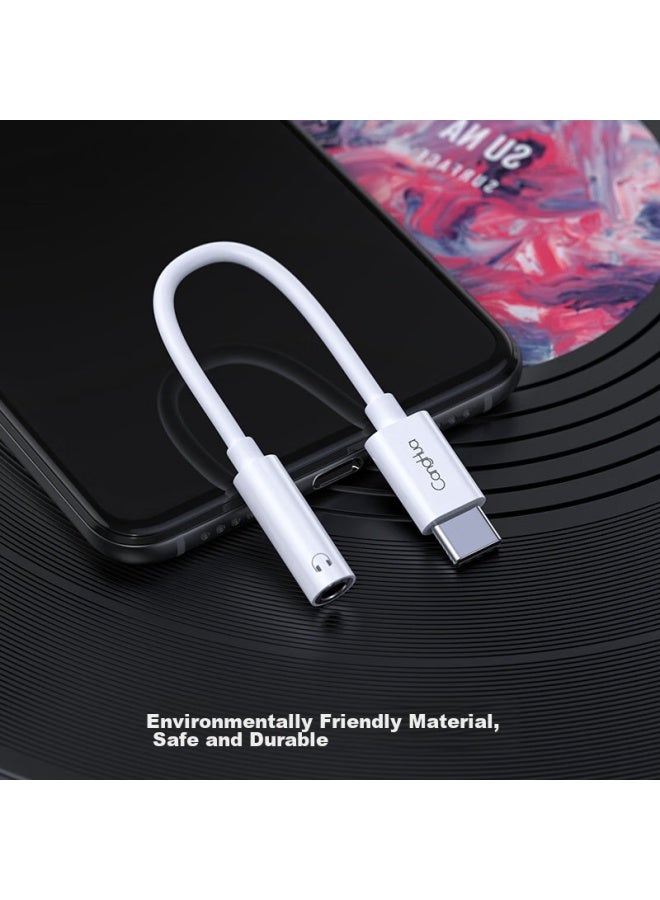 CangHua Type-c To 3.5mm Audio Adapter Usb-c Headphone Converter For Xiaomi 12/11/huawei Mate40pro/p50 Android Phones - Image 5