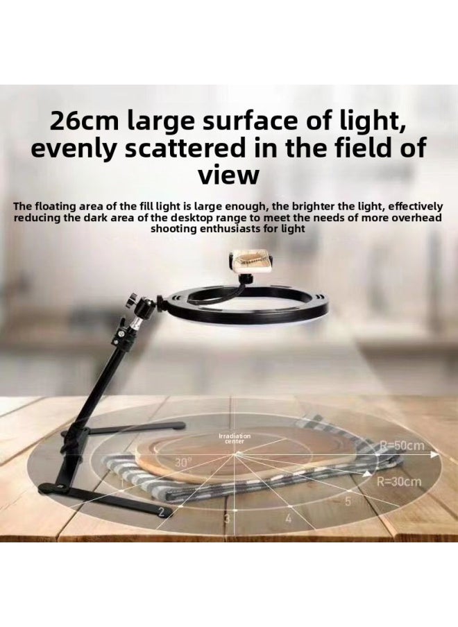 General - Overhead Shot Bracket Set, Overhead Shot Stand Fill Light-Specifications:14inch Lights Three Camera Positions - Image 1