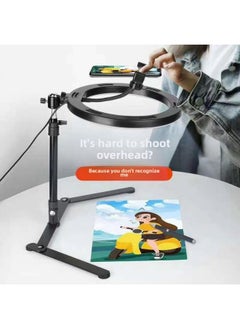 General Overhead Shot Bracket Set, Overhead Shot Stand Fill Light-Specifications:14inch Lights Three Camera Positions  - Image 2