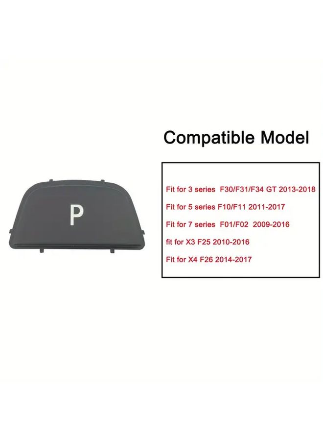 Black Parking Button Switch Gear Shifter Knob Cover For Bmw 3 Series 2011 2012 5 Series 2009 2010 Car Accessories - Image 5