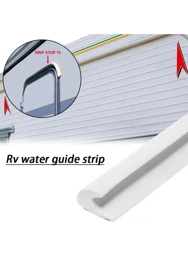 196.85 Inch RV Water Indicator Strip Durable Age Resistant Rubber Seal for Camping Trailers - Image 3