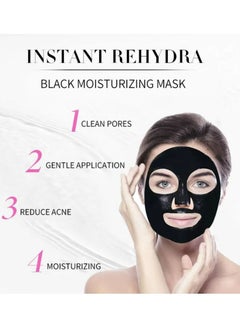 ESTELIN Estelin Charcoal White Hydrating Black Mask 25g x 5 Pieces  - Image 2