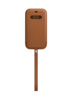 Magsafe Apple Leather Sleeve with MagSafe (for iPhone 12 Pro Max)  - Image 1