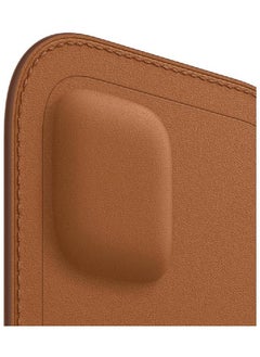 Magsafe Apple Leather Sleeve with MagSafe (for iPhone 12 Pro Max)  - Image 3