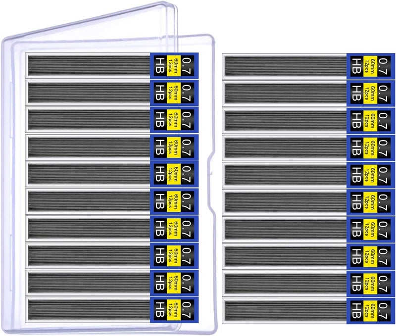 Morepack 0.7mm Lead Refills, 0.7 Lead Refills for Mechanical Pencil,480 Pieces - Image 1