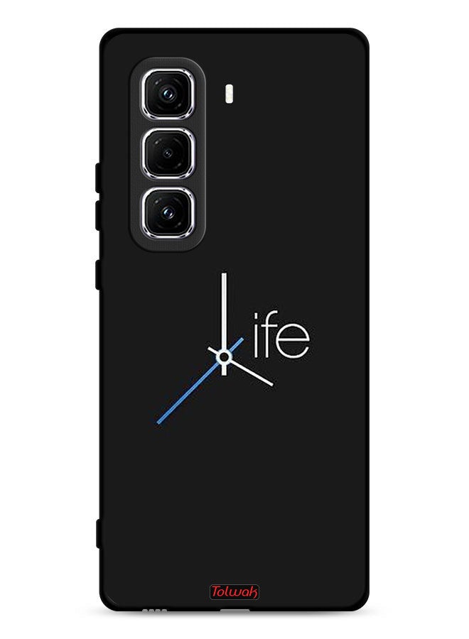 Tolwak Infinix Hot 50 Pro Plus 4G Protective Case Cover Life Clock  - Image 1