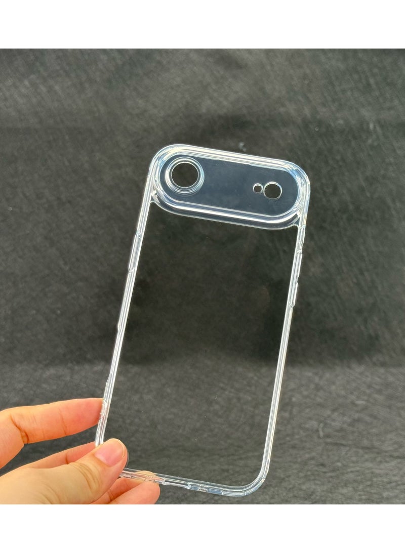 حافظة iPhone 17 Air Case ناعمة وصديقة للبشرة مادة TPU ، مع اصفرار متأخر ، مضاد للسقوط ، غطاء واقي مضاد للخدش ، سهل التركيب وإلغاء التثبيت ، مقاوم للماء رقيق للغاية ، شفاف - Image 2
