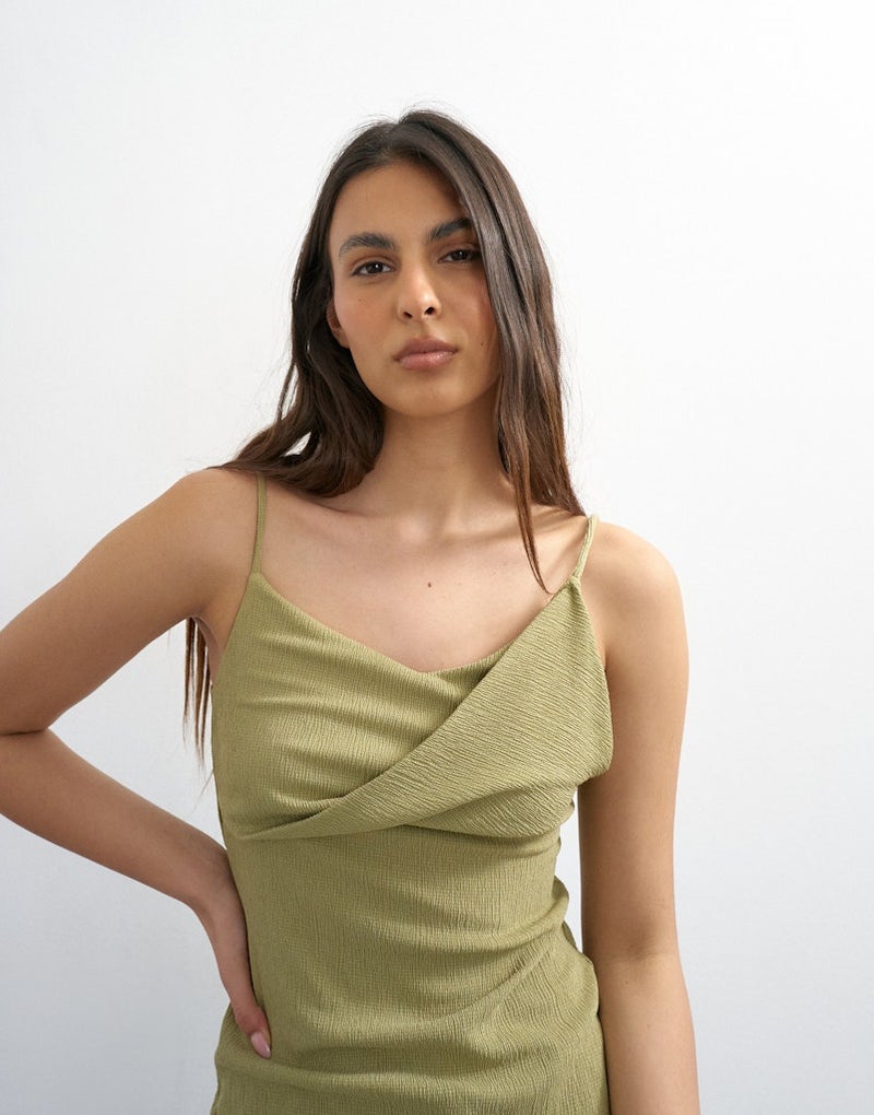 TOPSHOP Clara Crinkle Texture Cami Top - Image 3