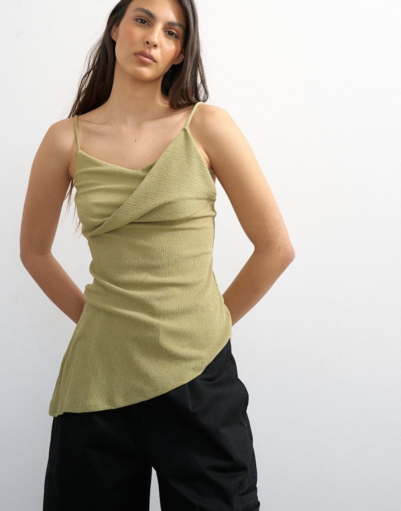 TOPSHOP Clara Crinkle Texture Cami Top - Image 1