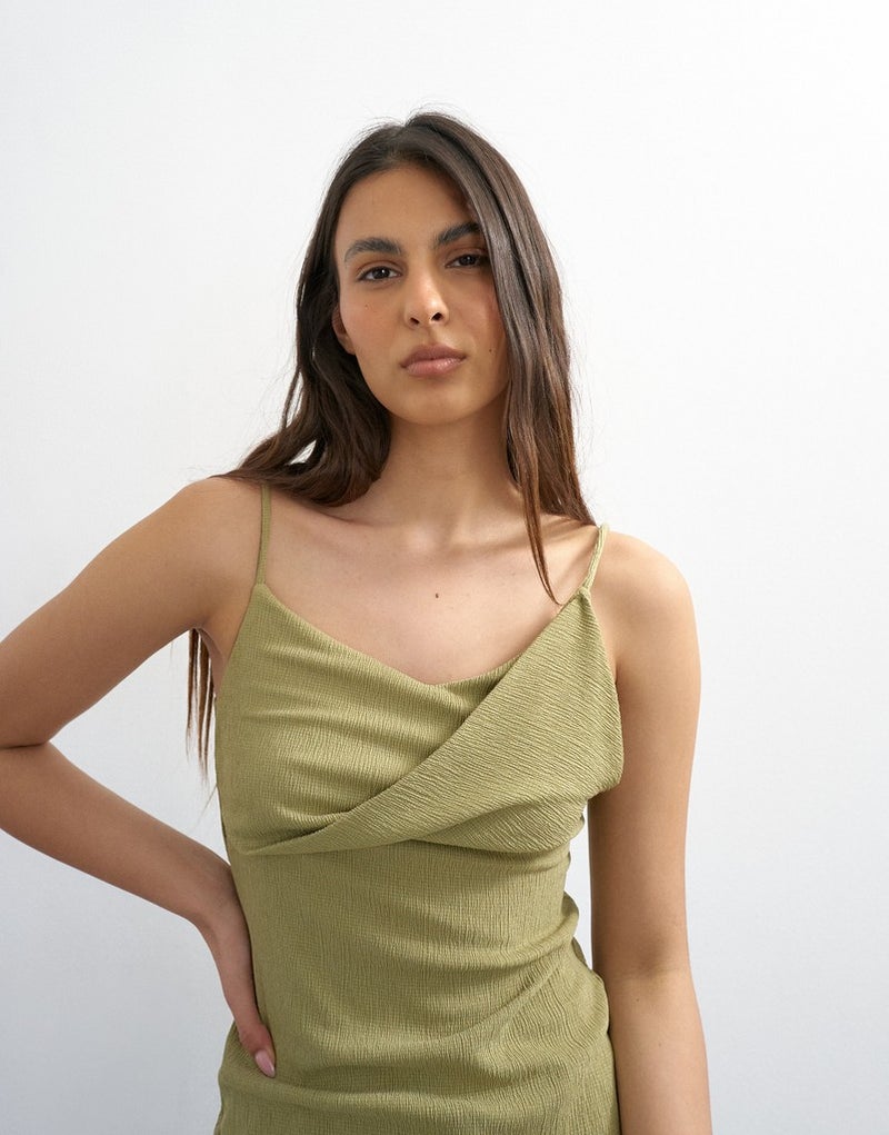TOPSHOP Clara Crinkle Texture Cami Top - Image 3