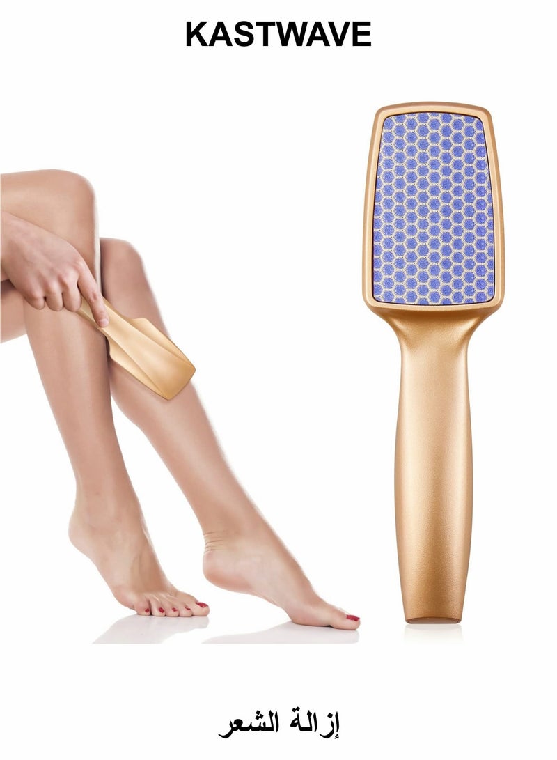 KASTWAVE Hair Removal Eraser with Handle, Painless Crystal Hair Remover Tools with Handle, Magic Crystal Hair Eraser - Image 1