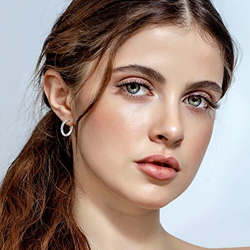 ONESING 30 Pcs Earrings for Men Black Stud Earrings Mens Earrings Stainless Steel Earrings for Men Women Jewelry Piercing Men Earrings Set - Image 4