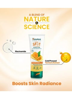 Himalaya Dark Spot Clearing Turmeric Scrub 75ml  - Image 2