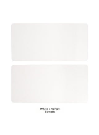 Extra Large Anti-slip Leather Mouse Pad Computer Keyboard Office Desk Writing Coffee Table Pattern Printed Logo-Color:90cm*45cm-Pattern:White + Velvet Bottom Sewing - pzsku/ZCAD56FB9275544CAA8A9Z/45/1746188428/397fa516-2cac-4335-8b25-1fd2fe539c60