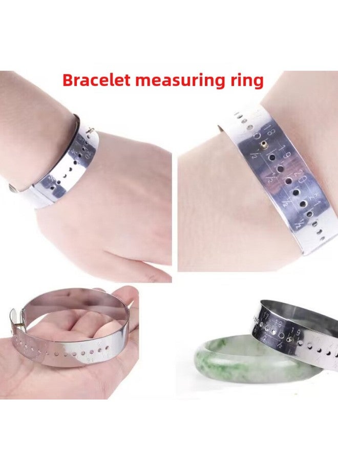 Bracelet Measuring Loop Belt Style Plastic Measuring Loop Hand Inch Wrist Size Standard Inch Domestic Size Tool 