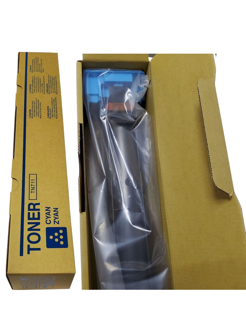 Z-Black Compatible Toner Cartridge for Konica Minolta BIZHUB C654 / C754 ( CYAN ) - Image 2