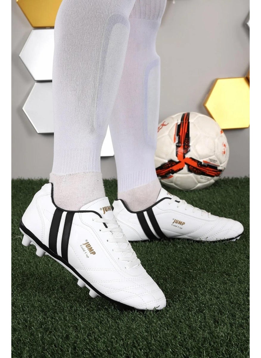 Jump 13256 Fg White Football Cleats V5  - Image 3