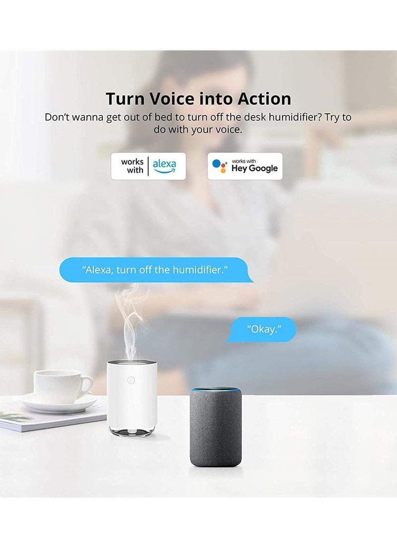 SYOSI SYOSI, Micro USB Smart WiFi Adaptor, 5V Smart Switch for Type A USB Devices, Compatible with Alexa, with Google Home Assistant, App Remote Control Switch, No Hub Required,1 Pack  - Image 5