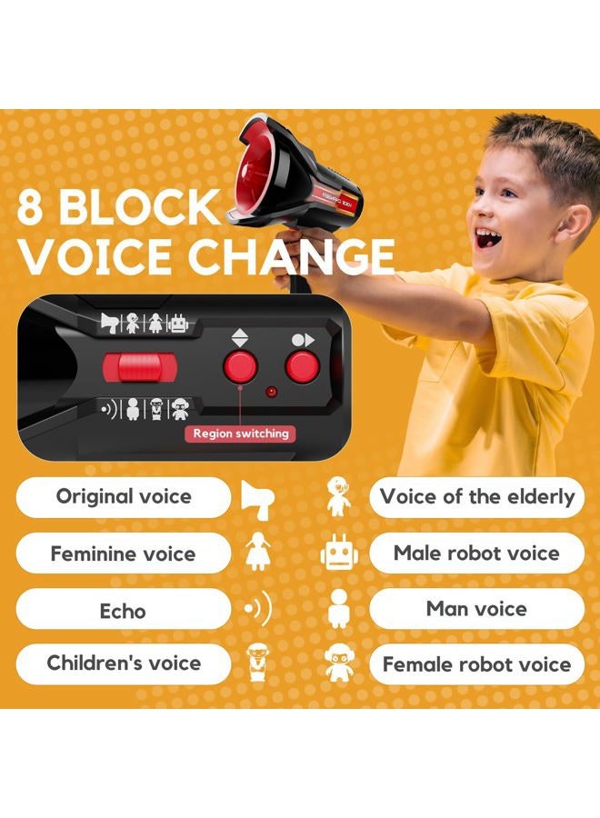 YTSWELE Multi Voice Changer for Kids With 8 Different Voice Effects, Voice Changer, Recorder, and Megaphone Function, Kids Voice Changer Toy for Kids, Teens Age 3 Years and Up - Image 3