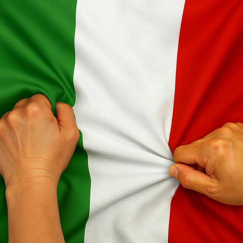 Anley RipProof Double Sided 3Ply Italy Flag 3x5 Foot Vivid Color Canvas Header and Wrinkle Resistant The Strongest Longest Italian Flags 3 X 5 Ft - Image 2