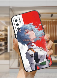 Protective Shockproof Case Cover For Xiaomi Redmi Note 10T 5G Rei Ayanami  Evangelion Drawing