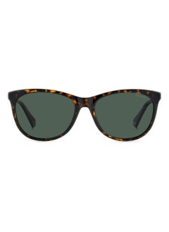Polaroid Women's Polarized Rectangular Shape  Sunglasses PLD 4161/S GREEN 44 - Lens Size: 43.7 Mm - Hvn  - Image 3