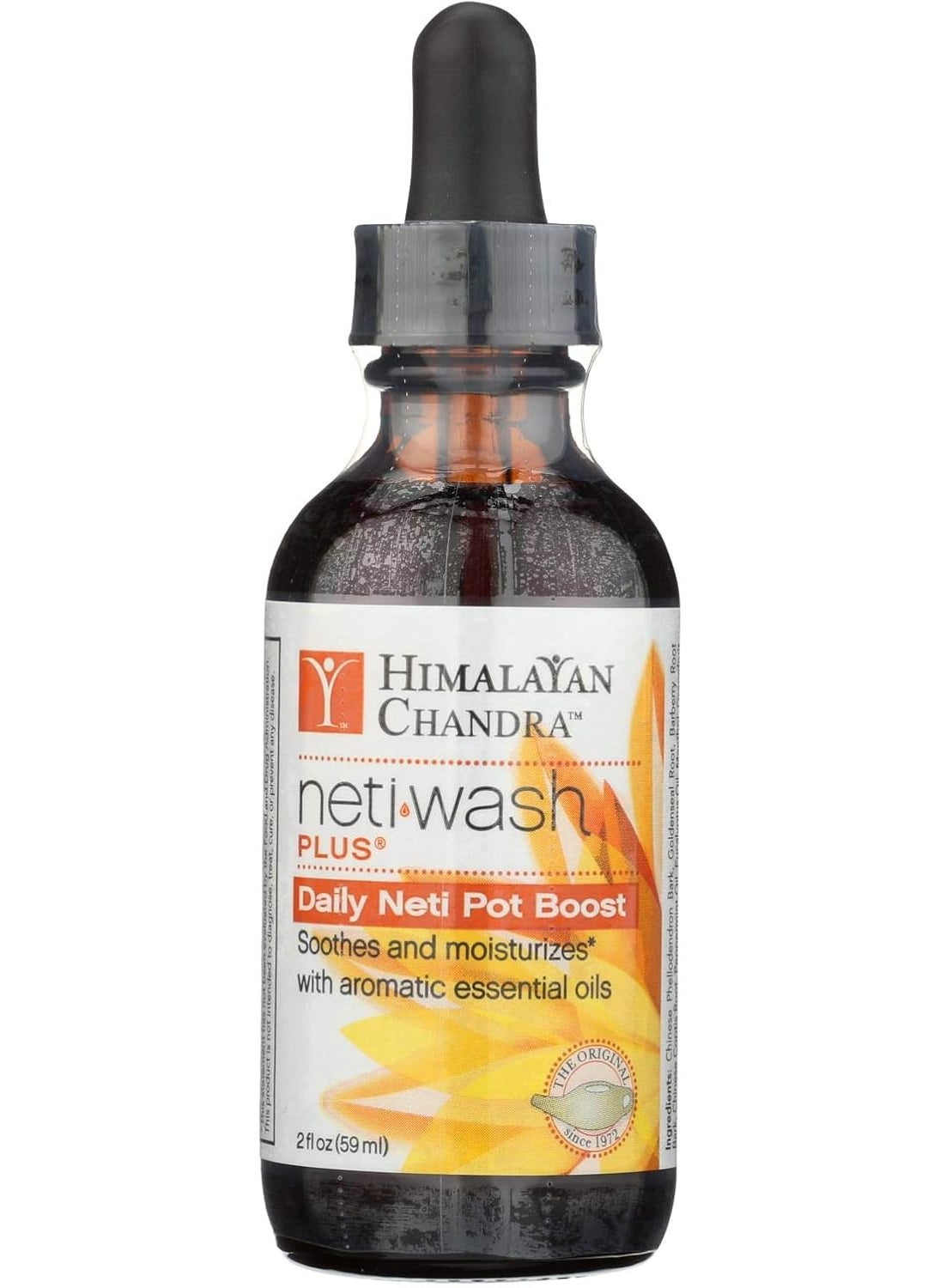Himalayan Chandra Himalayan Institute Neti Wash Plus, Daily Neti Pot Boost 2 fl oz(Pack of 1) 