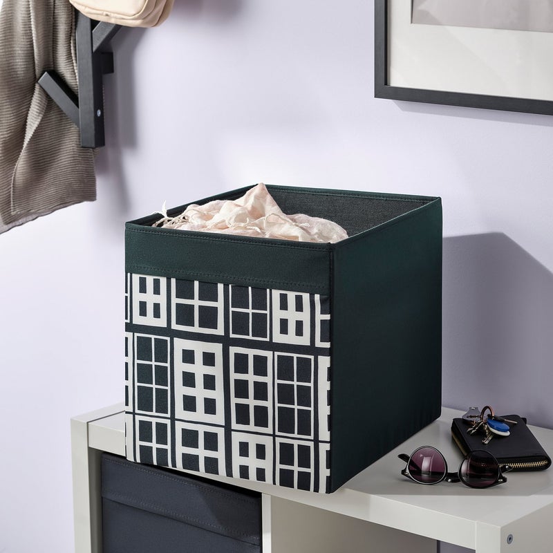 DRONA Box, Black/Patterned, 33x38x33 cm – Limited Edition - Image 2