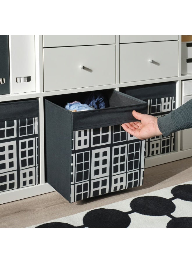 DRONA Box, Black/Patterned, 33x38x33 cm – Limited Edition - Image 4