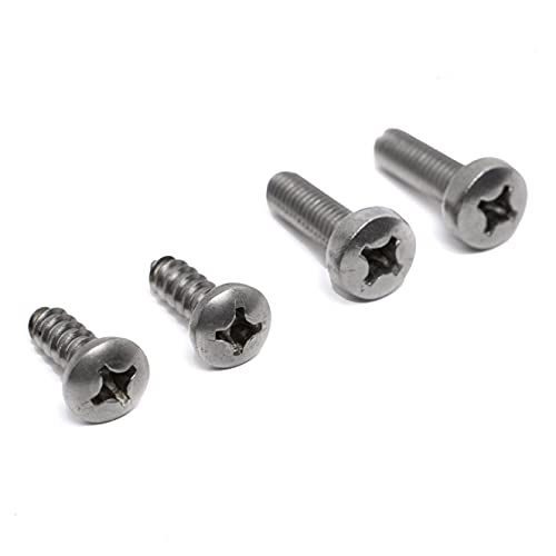 HPP Stainless Steel License Plate Screws Compatible with All Infiniti Models - Image 1