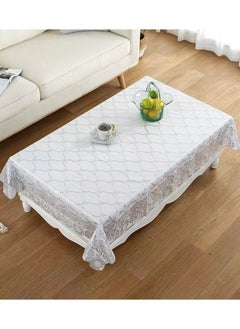 63 "×43.3 "Rectangle Table Cloth/Waterproof PVC Tablecloths/ Washable Table Cover for Kitchen and Dining Room (White) - pzsku/ZCAD6274FD52FBC1E5C04Z/45/_/1734930119/9cec4c2c-5c3c-4590-8fe5-b936c15b1190